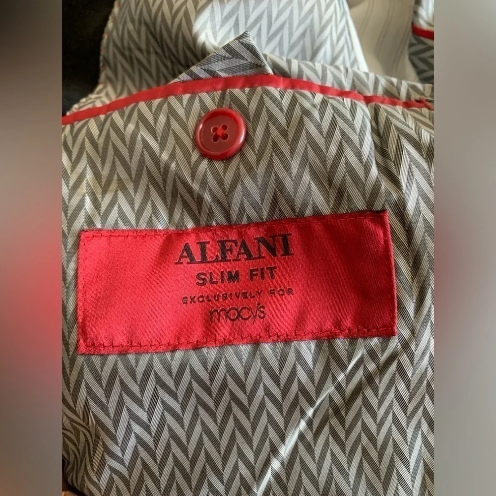 Men’s Alfani Velvet Blazer size 40L - Picture 7 of 10